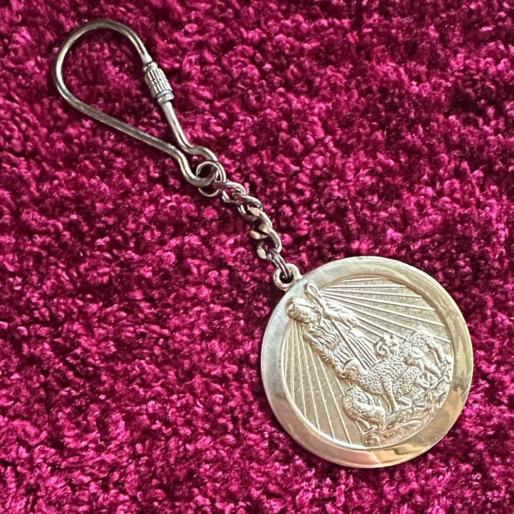 Vintage Robert H. Schuller “Creed Coin” on Keychain. Possibility Thinkers Coin.